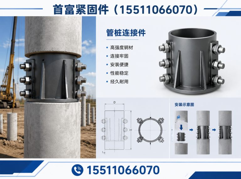 广平县管桩连接件展示图